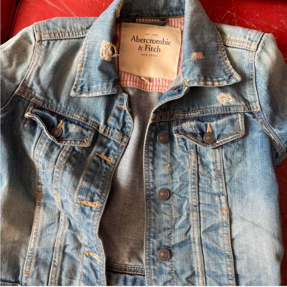 Abercrombie & Fitch Jean Jacket Y2K Super Soft denim
